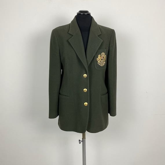 90s vintage ICEBERG wool and cashmere blazer jacke