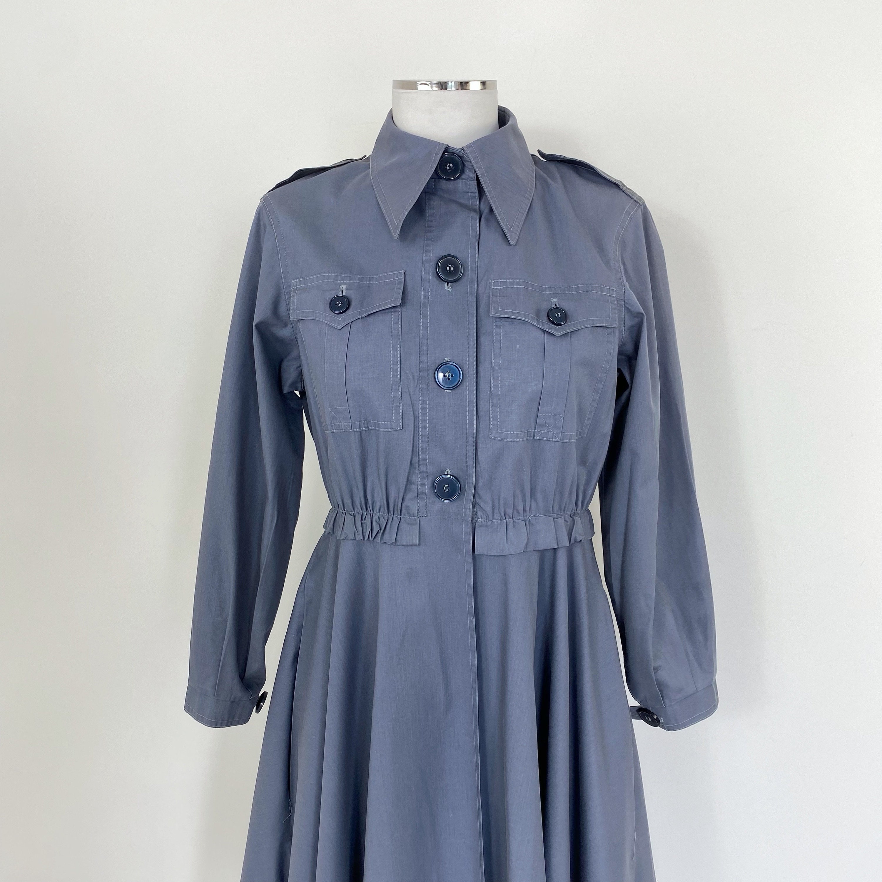 Vintage 90s SPORTMAX by Max Mara Cotton Coat Dress - Etsy
