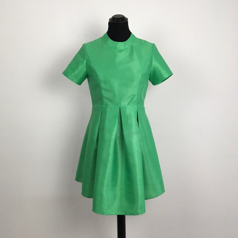 christian dior green dress