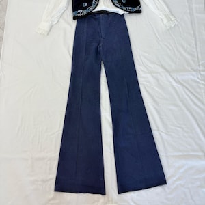 Vintage 70s high-waisted denim pants, 1970s jeans, flare jeans, 70s denim pants, 70s high waisted pants, 70s denim jeans, 70s flares