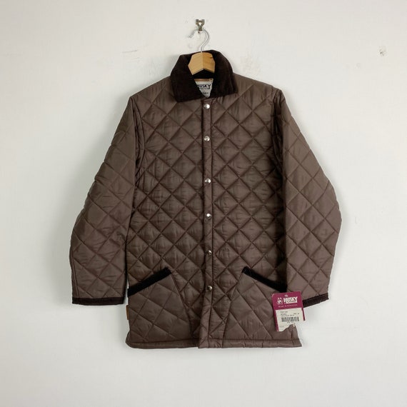 Vintage brown quilted jacket