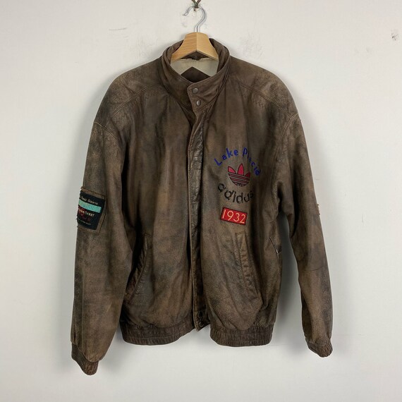 ADIDAS OLYMPIC winter GAMES 1932 vintage jacket, v