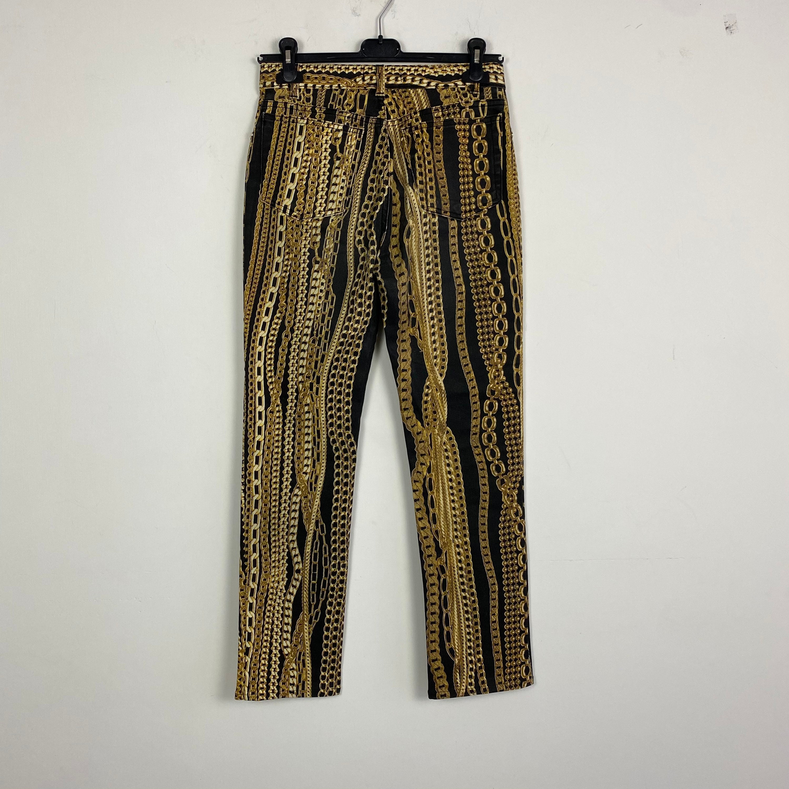 00s roberto cavalli coating pants y2k - メルカリ