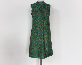 Vintage 60s lurex dress, 1960s dress, lurex mini dress, lurex mod dress, lurex a line dress, 60s 1960s a line dress, 60s sparkle dress