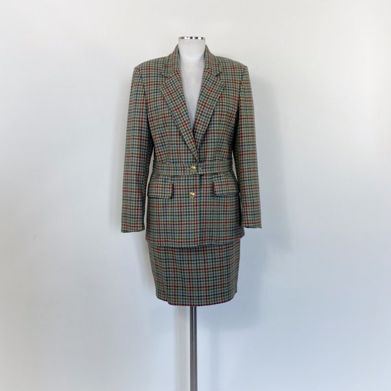 90s vintage OLIVER by VALENTINO skirt suit, Valen… - image 1