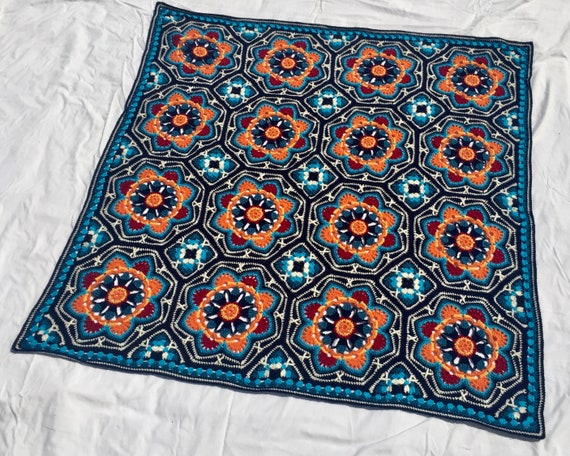 Persian Tiles Blanket CAL via Zoom