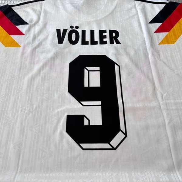 Retro MATTHÄUS Deutschland WM 1990 Retro Trikot Deutschland / Vintage Deutschland Fußballtrikot / Deutschland WM / Geschenk für Ihn / Geschenk für Fan