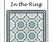 Quilt pattern. In the Ring Quilt Pattern CPW-111. This is 40 quot square quilted table topper, crib or baby size pattern.