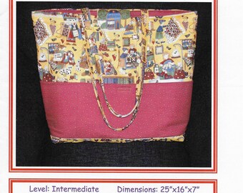 Bag or purse pattern.  The Everything Bag Pattern.