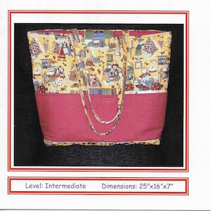 Bag or purse pattern.  The Everything Bag Pattern.