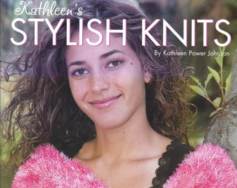 Stylish Knits.  This is a used pamphlet.