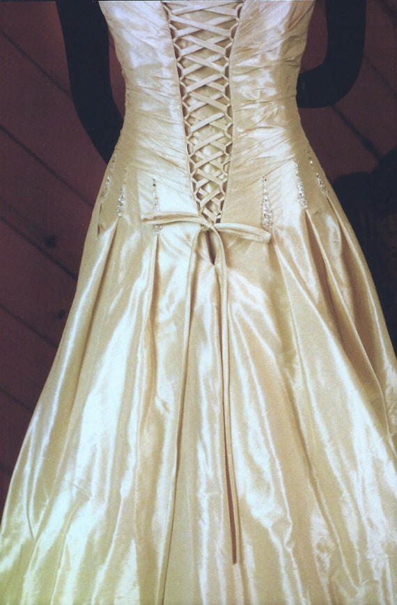 New with tags, Maggie Sottero's French taffeta br… - image 4