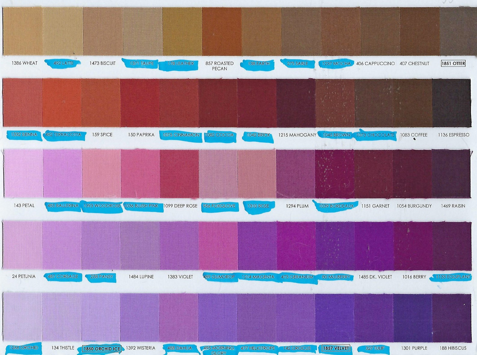 Kona Cotton Fabric by the Yard. Kona Solids Fabric 232 Colors, by