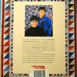 Quilt Book: Quick Quilts From the Heart by Liz Porter and Marianne Fons ...