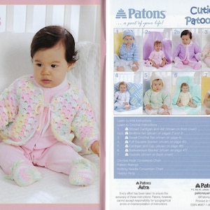 Cuadernillos Paton's Baby Pattern para crochet y tejido.