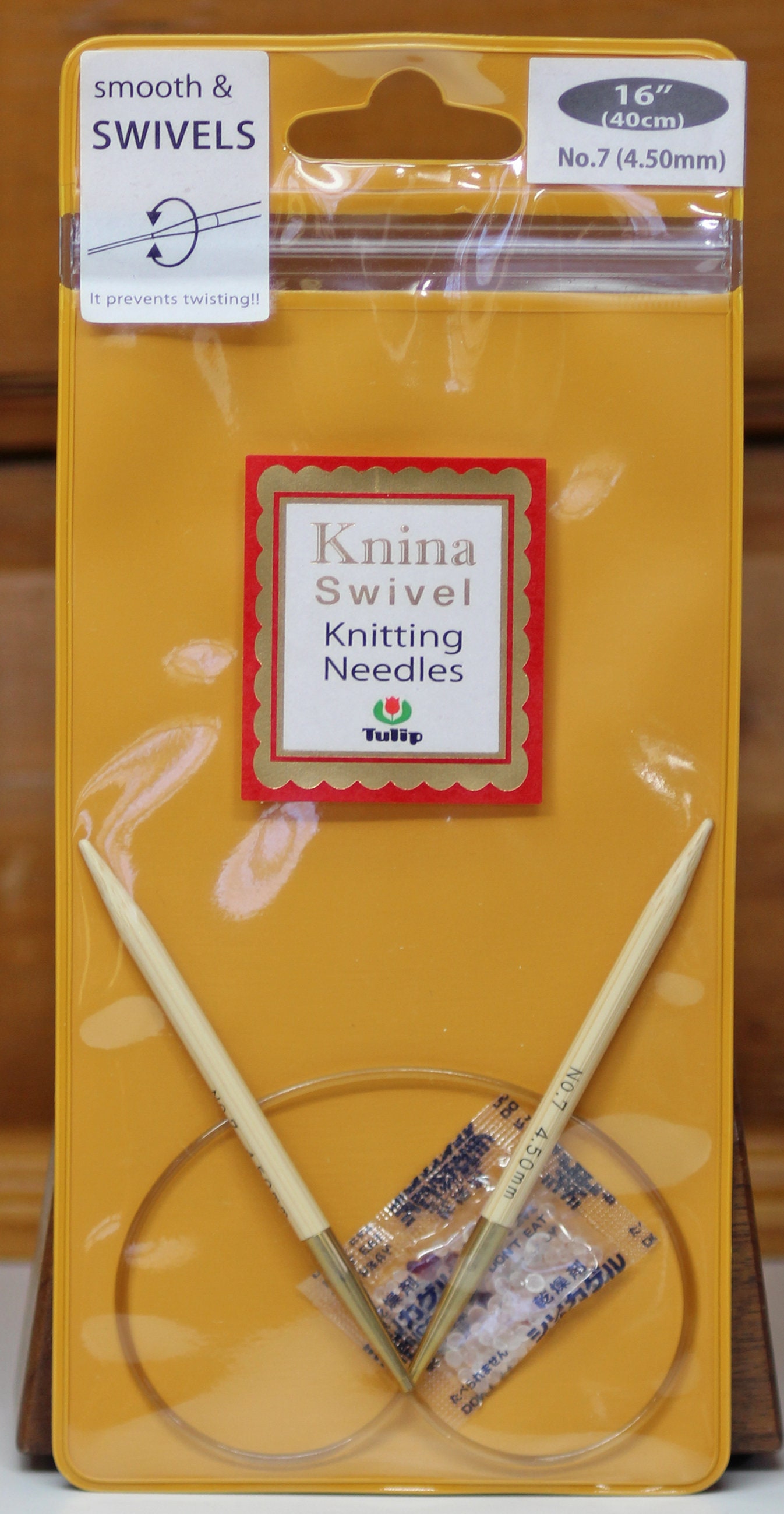 Takumi Bamboo Knitting Needles Circular 24 No. 7 (4.50mm