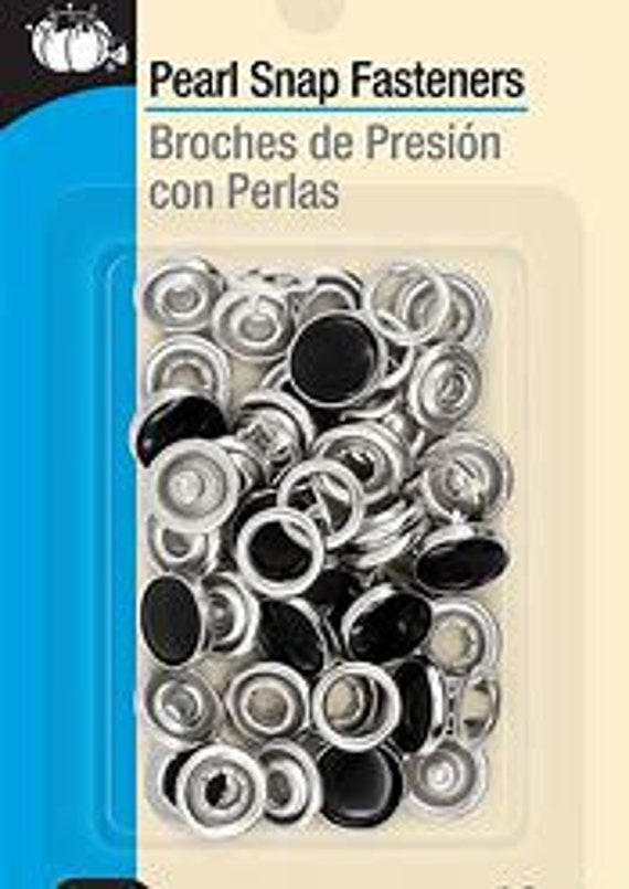 Boutons Pression METAL 25 mm anthracite