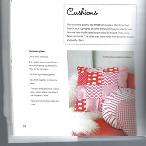 Crafting book with fabric.  Fun With Yarn and Fabric:  This is a new book.