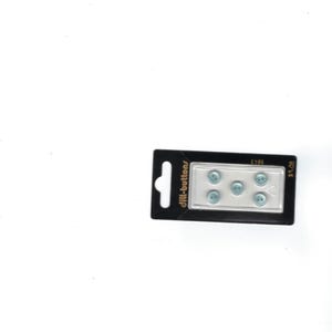 Dill 5/16&quot; buttons.  Washable and dry cleanable.