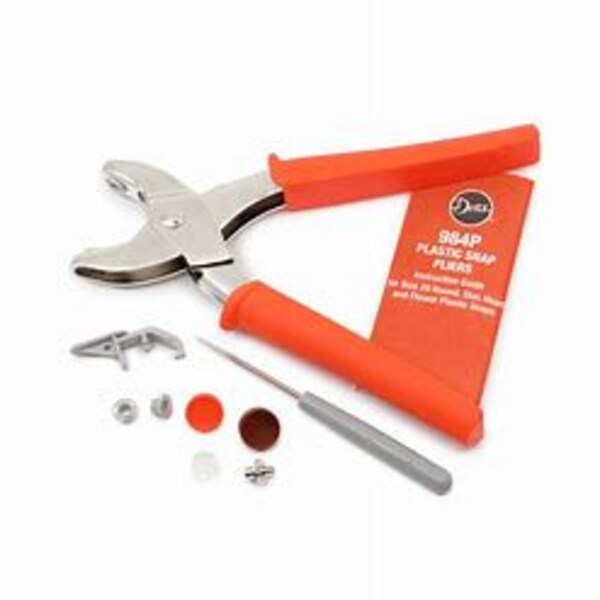 Dritz plastic snap pliers 984p and Dritz heavy duty snap pliers 24p.