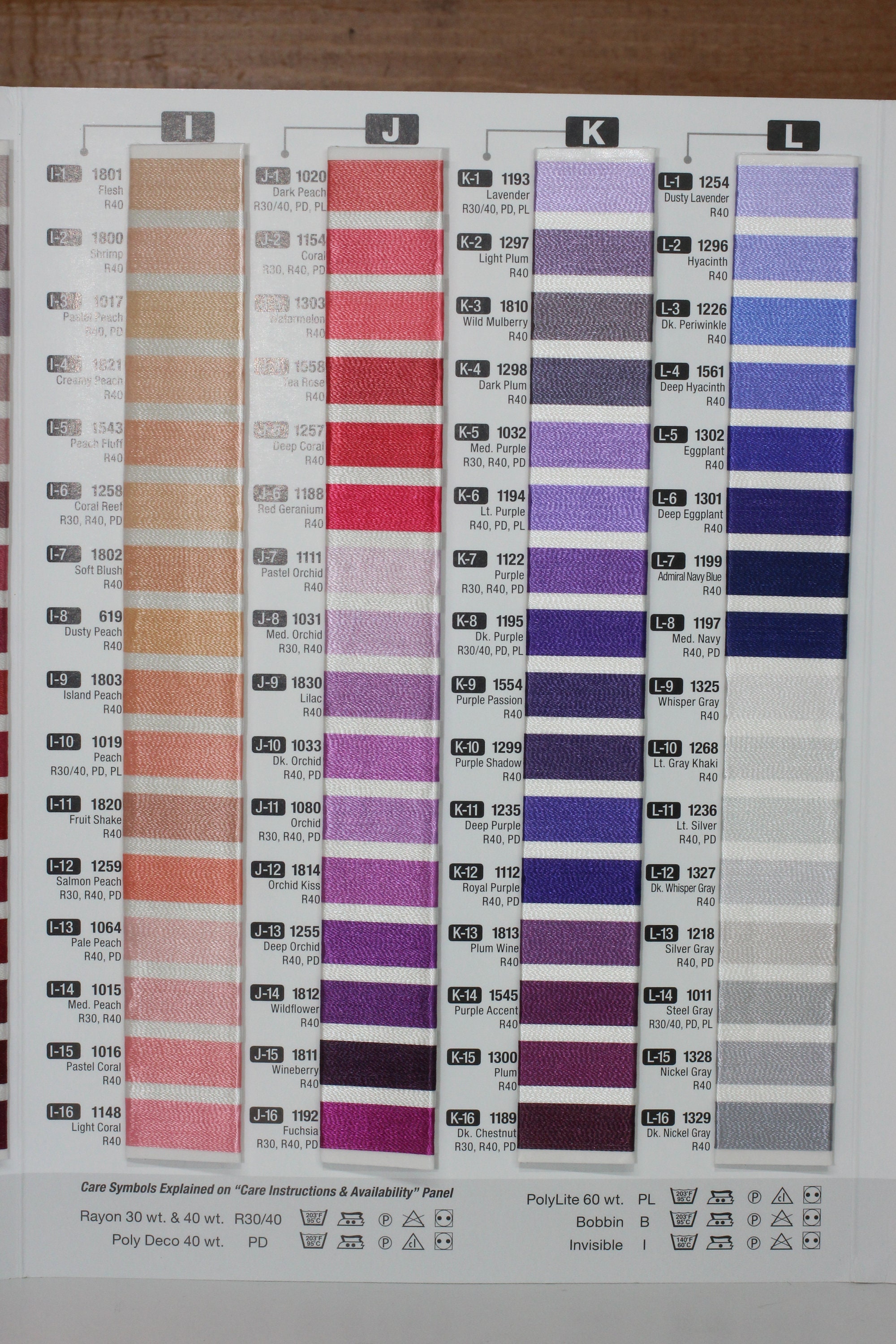 Sulky Machine Embroidery Thread, Rayon Each Has 850 Yards. All Colors ...