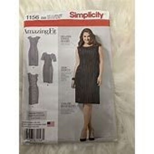 Simplicity womens dress, pants and tops fabric patterns.