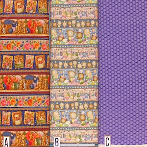 Fabric Quilt:  cotton fabric by the yard.