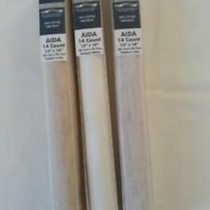 Charles Craft aida and evenweave cross stitch fabric.