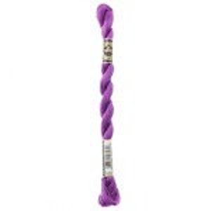DMC size 5 pearl cotton skeins.