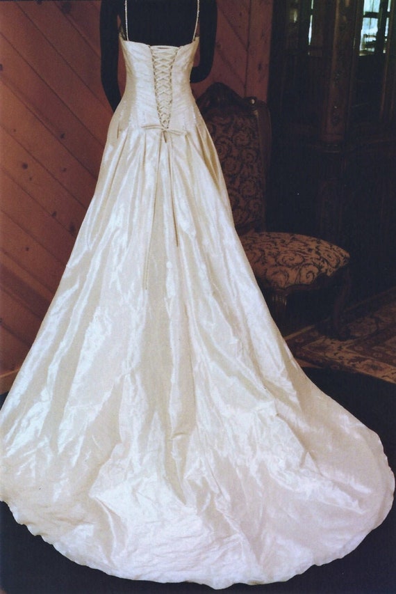 New with tags, Maggie Sottero's French taffeta br… - image 3