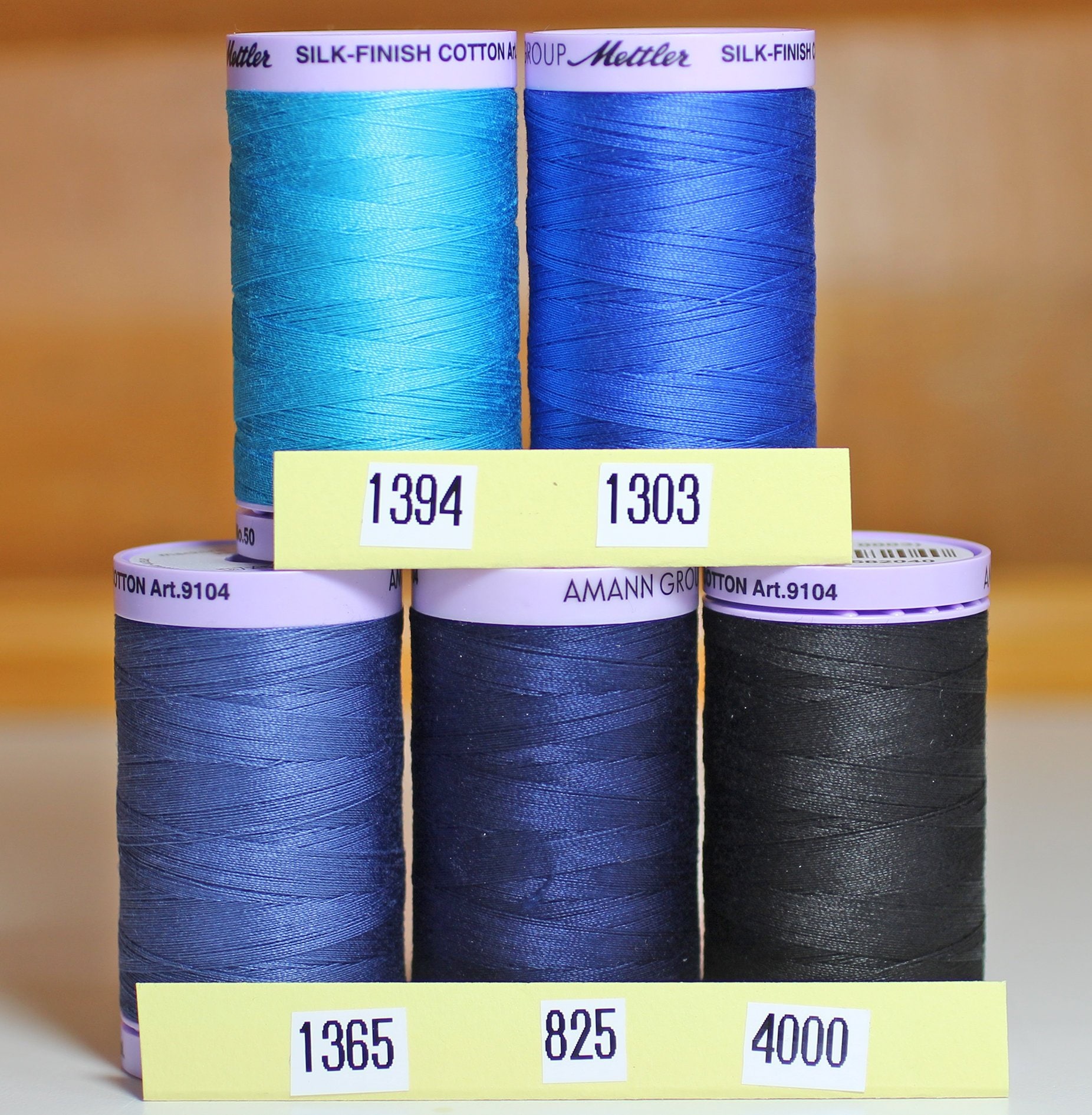 Mettler Cotton Thread. 50 Weight Silk Finished Cotton Quilting Etsy