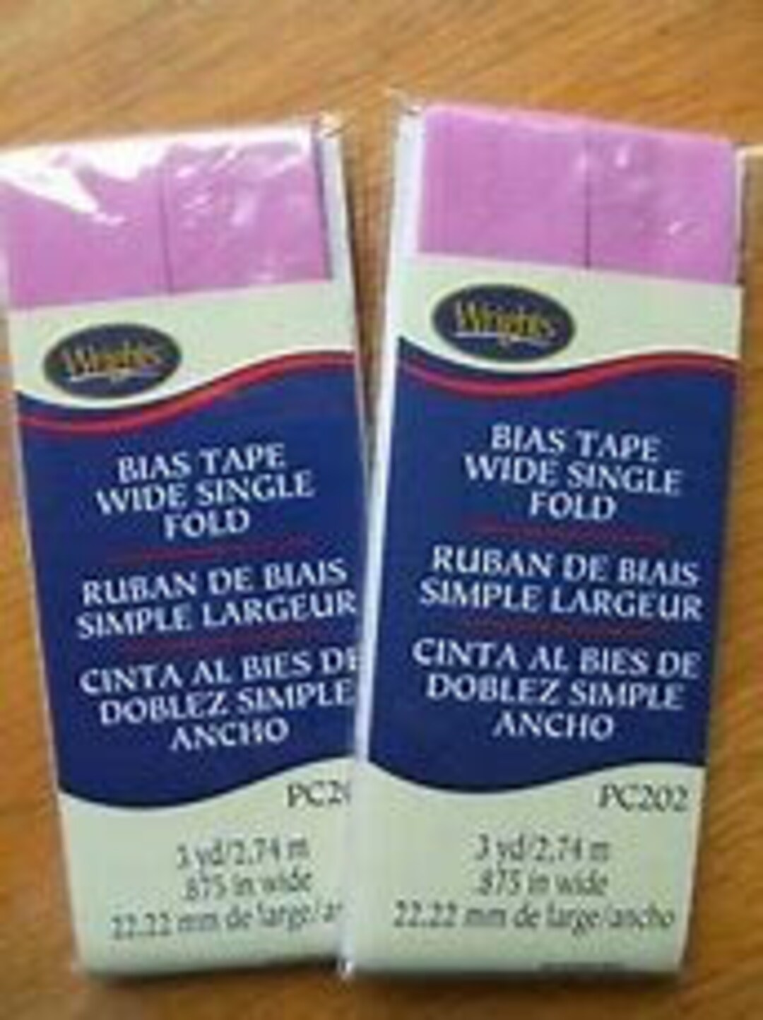 Wrights Satin Blanket Binding 3/4 Yards