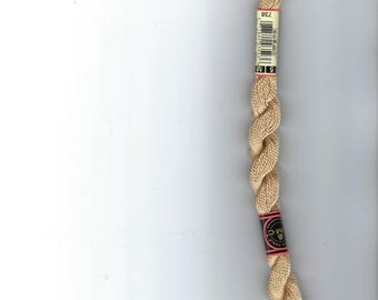 DMC size 5 pearl cotton skeins.  27 yards in each.