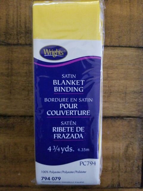 Wrights Satin Blanket Binding 4 3/4 Yards 