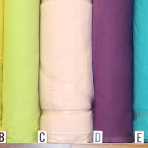 Flannel fabric solids by Fabric Quilt.