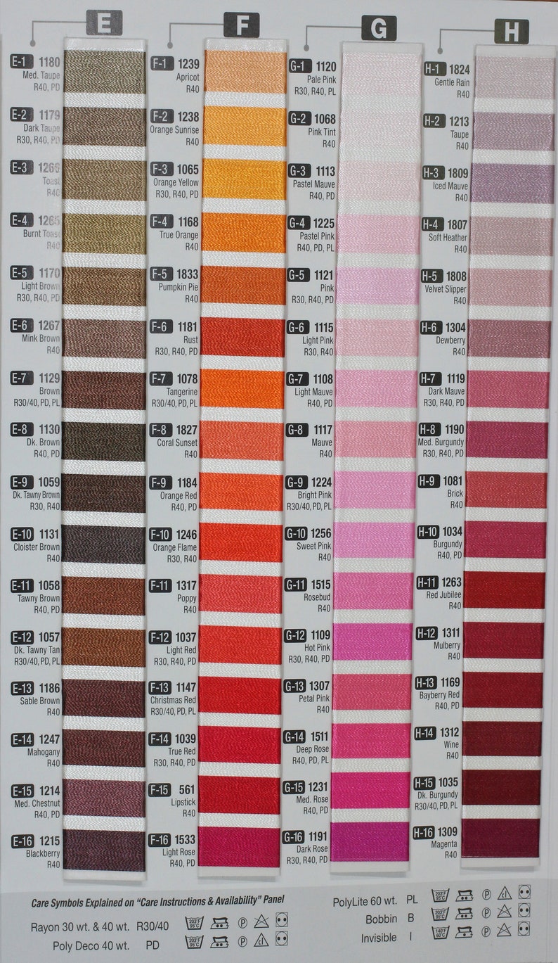 Sulky Machine Embroidery Thread Rayon in Stock and Ready to Etsy