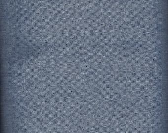 Tela vaquera de Robert Kaufman. Última pieza del rollo: 1 yarda más 35 pulgadas.