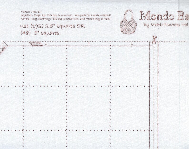 Bag Interfacing. Mondo Bag by Quiltsmart. Price is for 2 Etsy