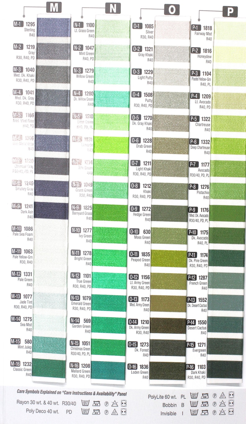 Sulky Machine Embroidery Thread, Rayon, in Stock and Ready to Ship ...