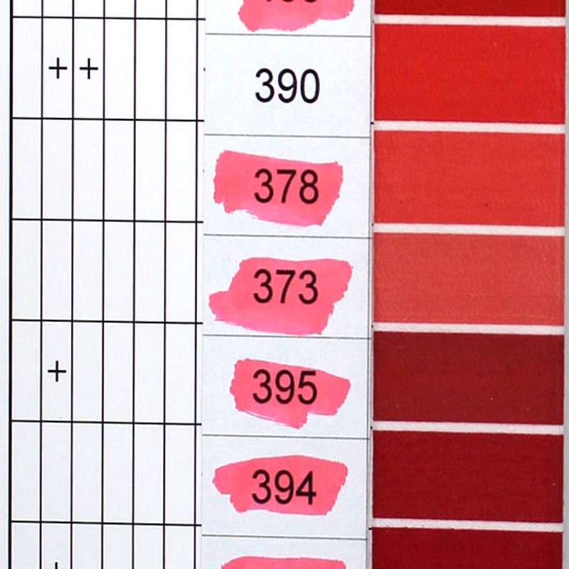 Gutermann Color Chart Etsy