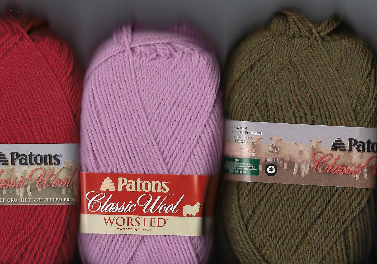 Patons Wool Yarn 16 colors Patons Classic Wool worsted. 210 Etsy