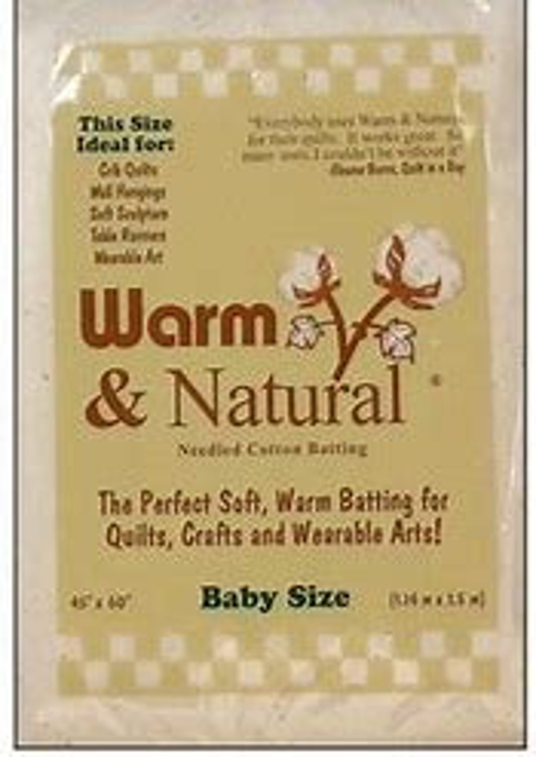 Warm and Natural Quilt Batting Queen 34.75 Dollars and King Etsy