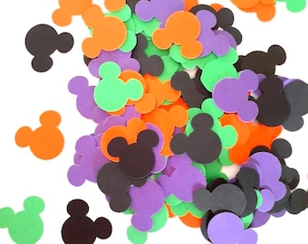Mickey Mouse Halloween Confetti, Party Table Scatter