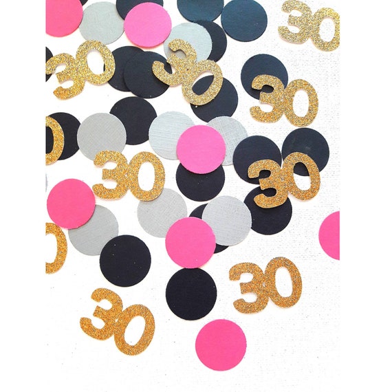 30th Birthday. 30 Confetti. 30 Party Decorations. Dirty Thirty. 30th Birthday. Thirty. 30th Birthday Theme. Thirty Confetti. Il_570xn