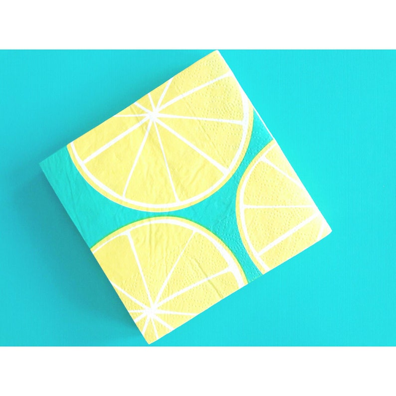 Lemonade Party. Lemon Napkins. Fruit Theme. Lemon Theme. Lemonade Theme. Lemonade Decorations. Lemon Party. Lemon Napkins. Lemonade Decor image 3