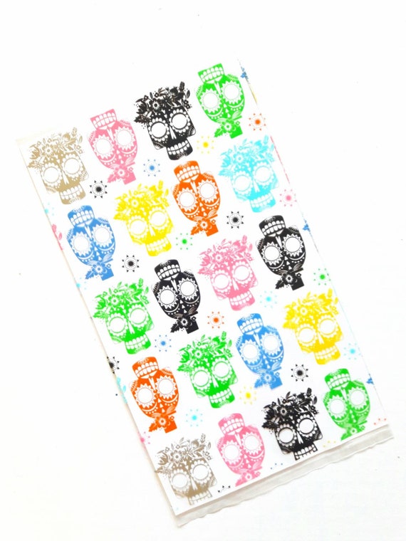 Skull Candy Bags. Sugar Skull Treat Bags. Skull Party Bags. Candy Bags. Skull Theme. Skulls. Day of the Dead. Los Muertos. Il_570xn