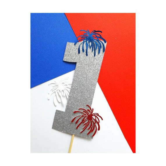 Little Firecracker. Fourth of July. Patriotic Birthday. July Birthday. 4th of July. July Birthday. Patriotic Party Decor. USA Il_570xn