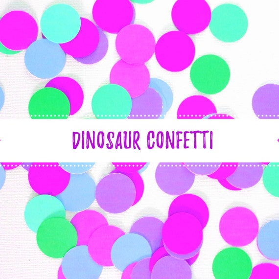 Dinosaur Birthday. Dinosaur Party. Dinosaur Confetti. Dinosaur Theme. Dinosaur Party Decorations. Dinosaur Decor Il_570xn