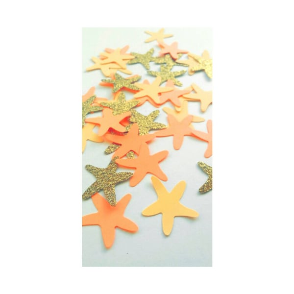 Mermaid Birthday. Starfish Confetti. Mermaid Party Decor. Under the Sea. Under the Sea Theme. Mermaid Theme. Starfish. Mermaid Party.