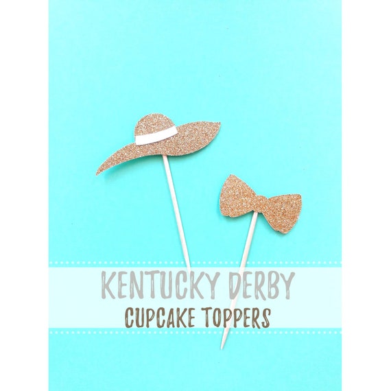 Kentucky Derby Cupcake Toppers. Derby Decorations. Kentucky Derby Party. Horse Party Decorations. Horse Cupcake Toppers. Il_570xn